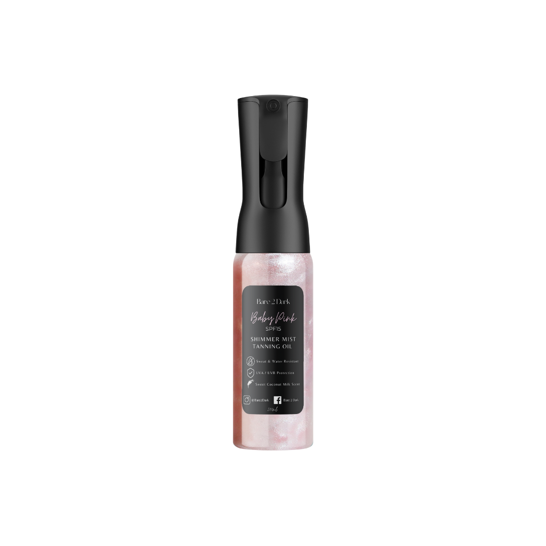 Baby Pink SPF15 Shimmer Mist Oil (DXB Exclusive)