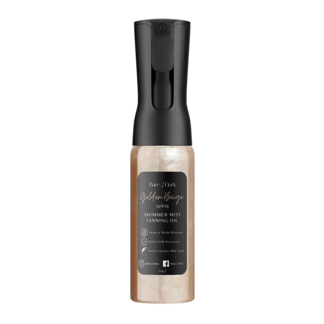 Golden Beige SPF15 Shimmer Mist Oil (UAE Exclusive)